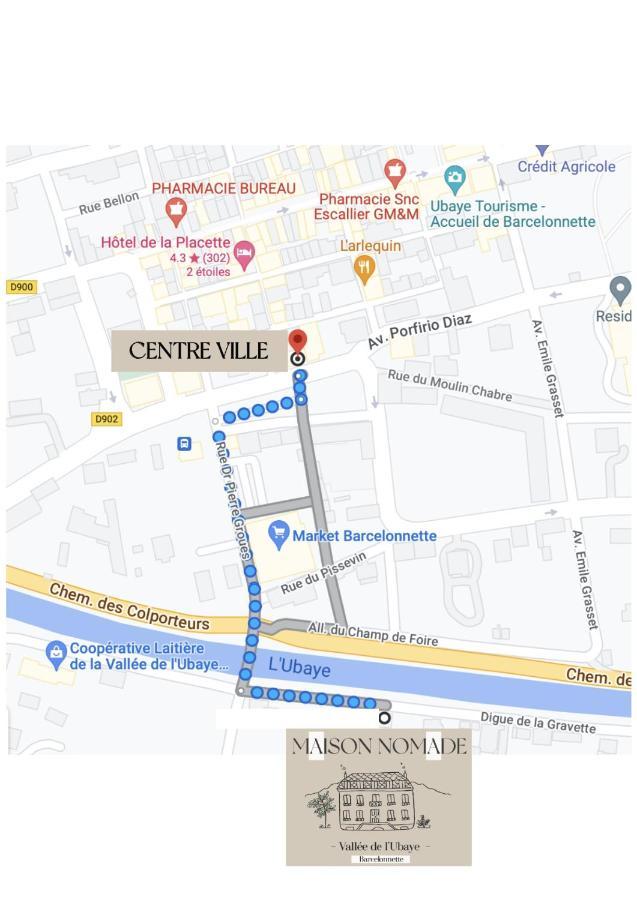 Studios Neufs - Coeur De Barcelonnette - Parking Prive 외부 사진